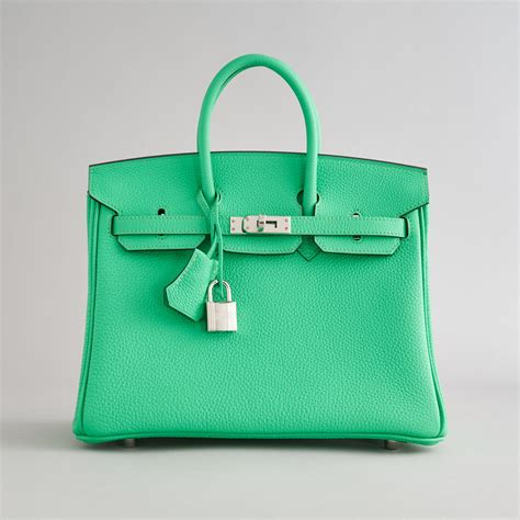 hermes vert comics birkin|HERMES Togo Birkin 25 Vert Comics .